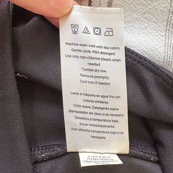 Jockey Black Wide Leg Women's Pants - Picture 4 of 8